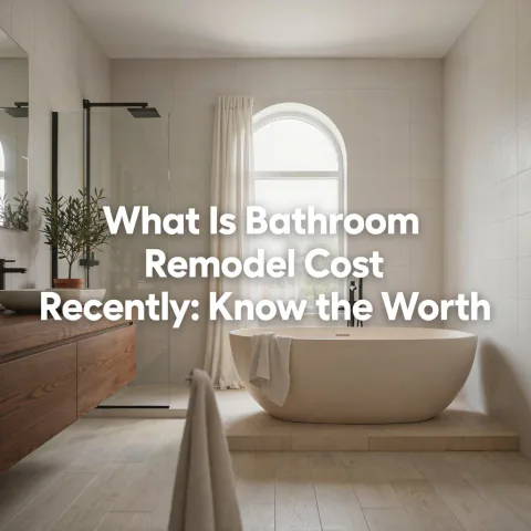What Is Bathroom Remodel Cost Recently: Know the Worth