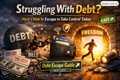 Struggling With Debt? Here’s How to Escape to Take Control Today