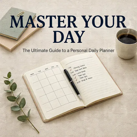 Master Your Day: The Ultimate Guide to a Personal Daily Planner
