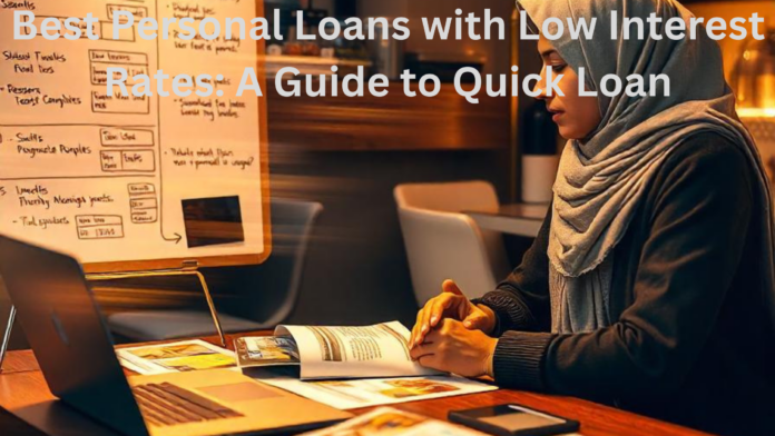 Best Personal Loans with Low Interest Rates: A Guide to Quick Loan