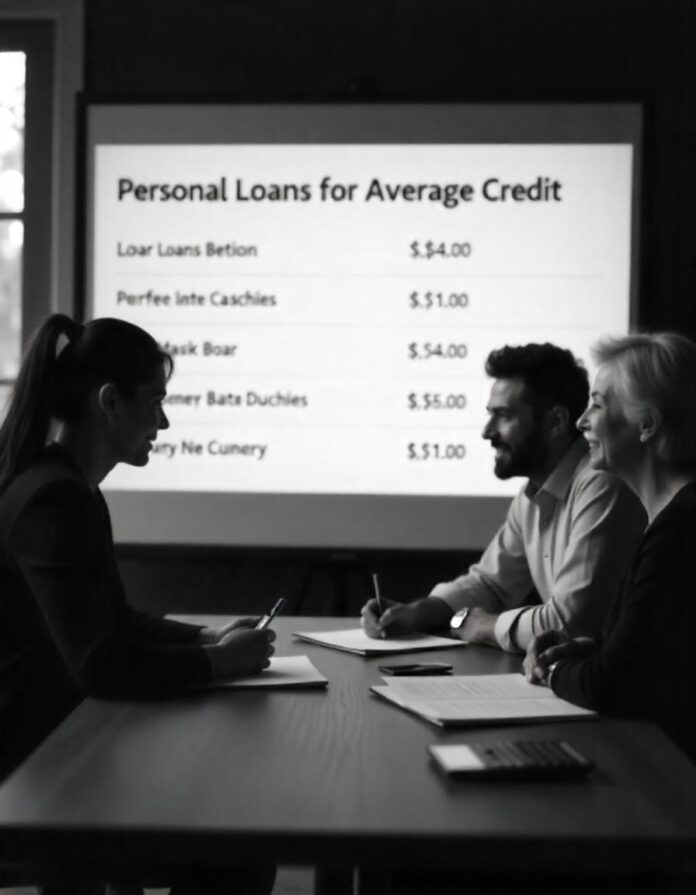 Best Personal Loans for Average Credit: A Comprehensive Guide