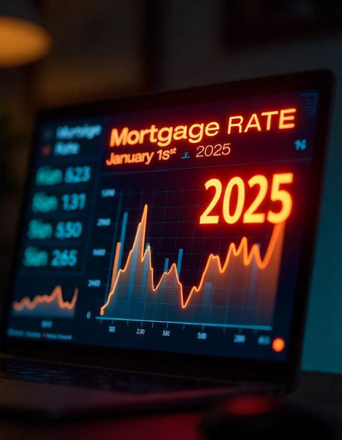 Mortgage Rate Climb: Today’s Mortgage Rate January 1st, 2025