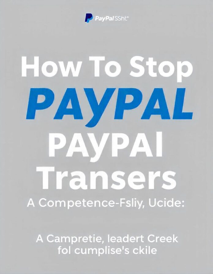 How To Stop PayPal Instant Transfers: A Comprehensive Guide