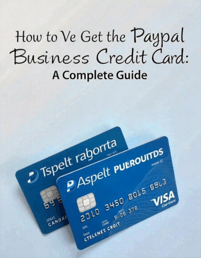 How to Get the PayPal Business Credit Card: A Complete Guide
